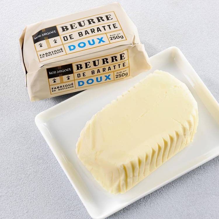 Le Beurre de baratte doux 250g "Ker Argoët" - 1