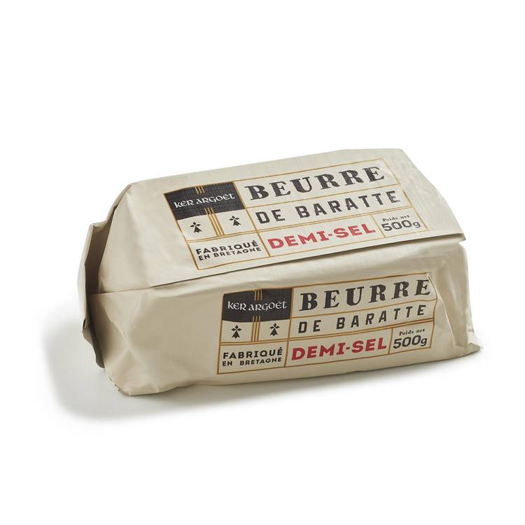 Le Beurre de baratte demi-sel 500g "Ker Argoët" - 2
