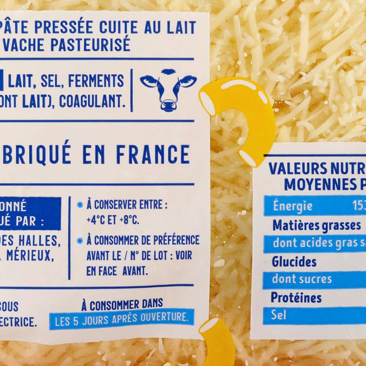 L'Emmental râpé 500g - 3