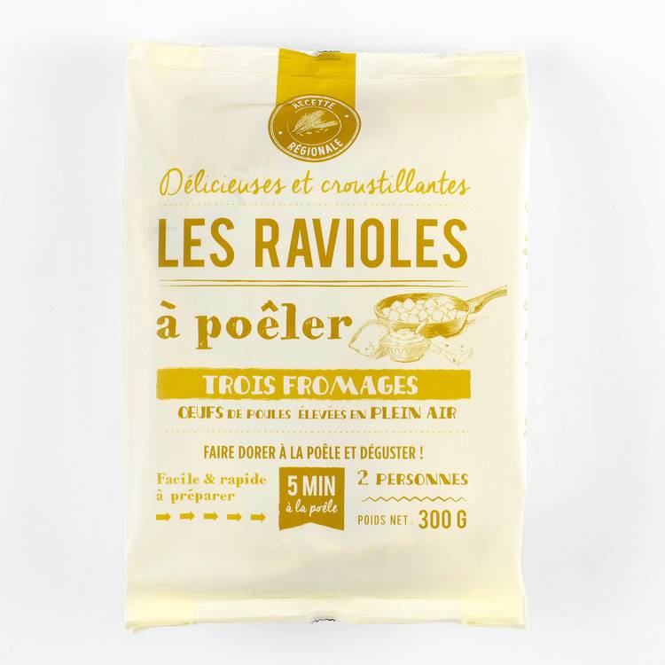 Les Ravioles à poêler 3 fromages - 2