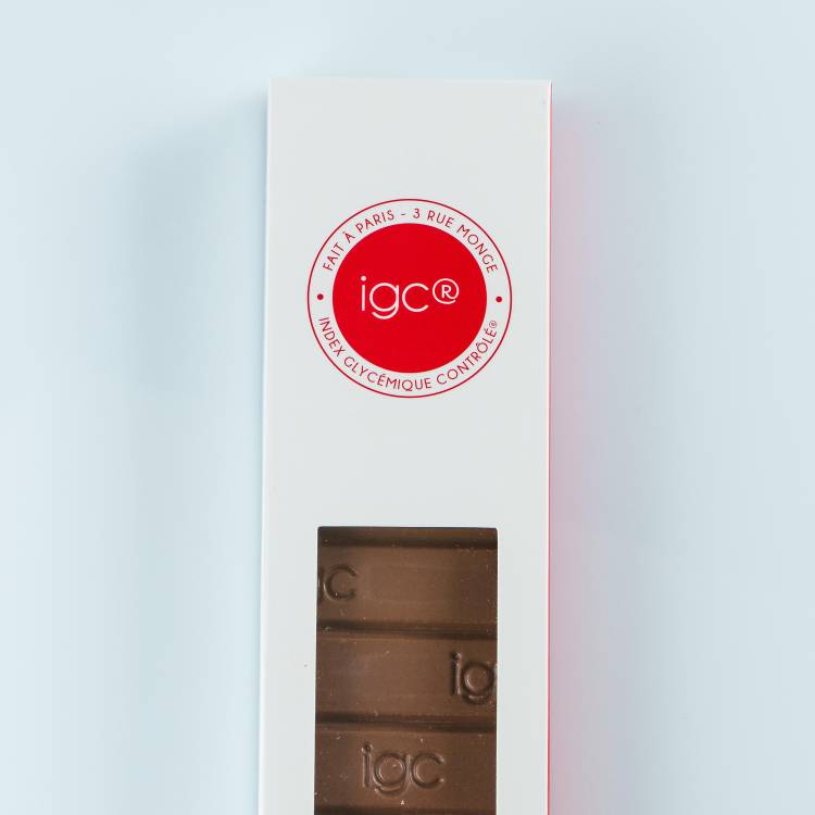 Le Chocolat au lait à index glycémique contrôlé 100g "Les Belles Envies" - 2