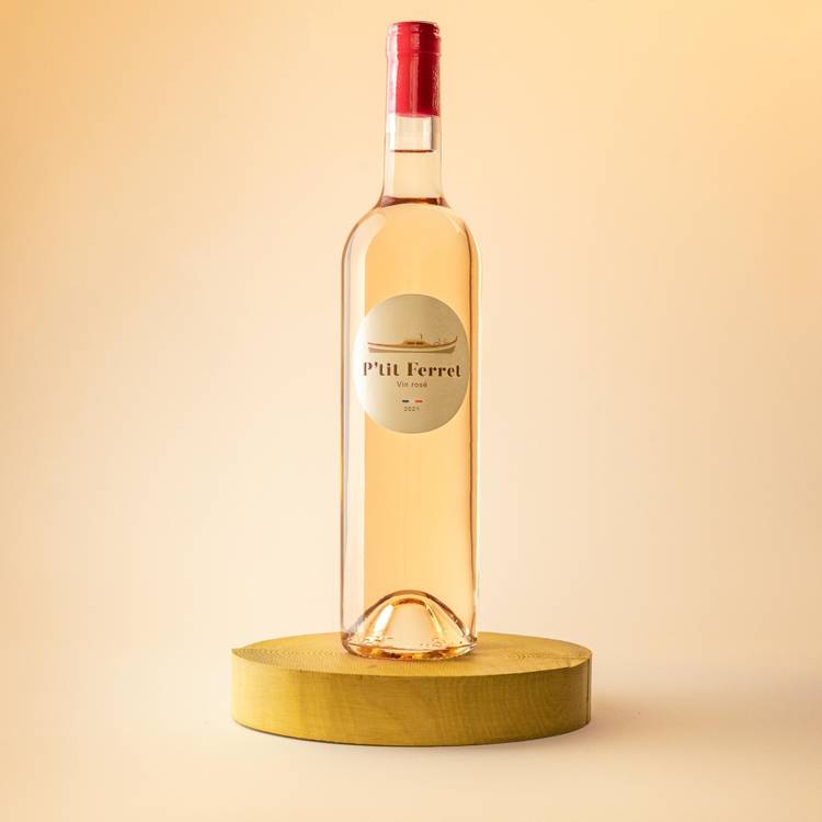Le Vin rosé "P'tit ferret - Vignobles Dubois - 2022