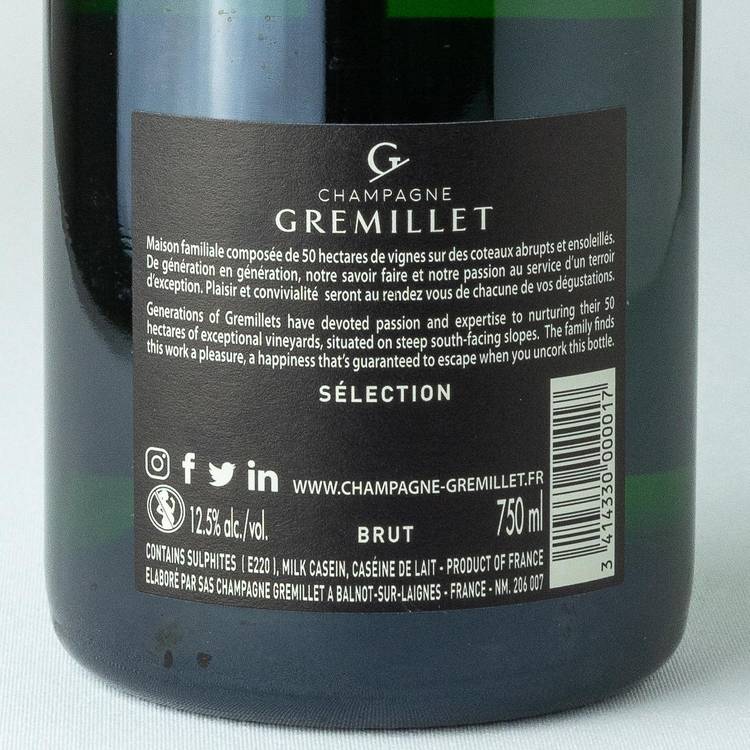 Le Champagne "GREMILLET" - Sélection Brut - 4