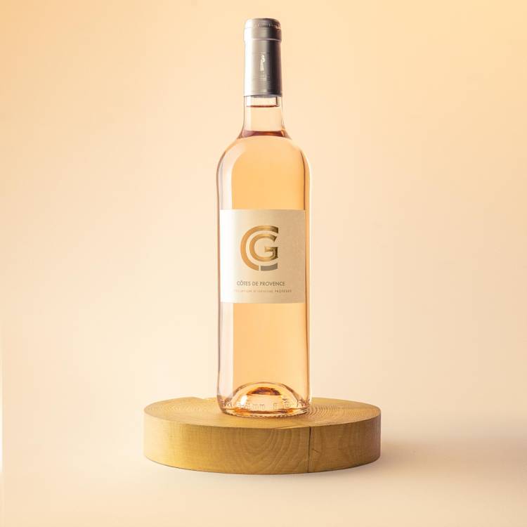 Le Vin rosé Domaine du clos Gautier AOP Cotes de Provence - 1