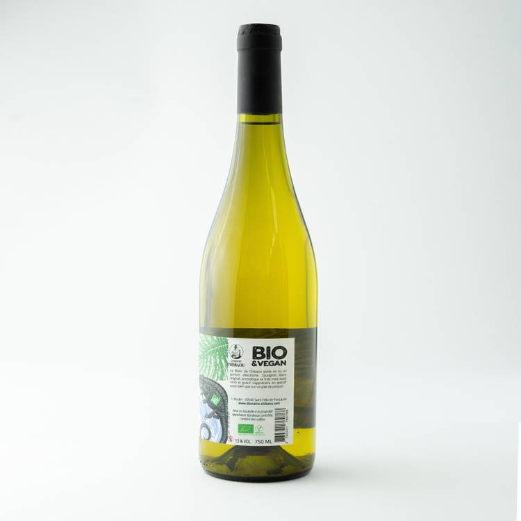 Le Vin blanc Bordeaux AOP "Domaine de Chibaou" cuvée Chibaou - 2