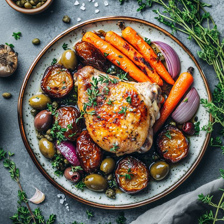 Le Poulet rôti inspiré de la cuisine d’Ottolenghi