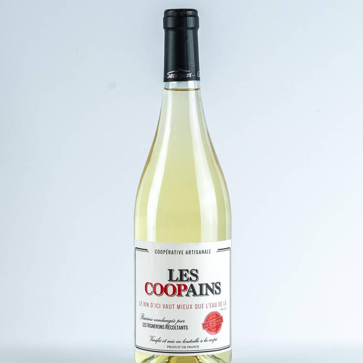 Le Vin blanc "Les Coopains" - Millésime 2019