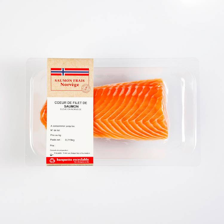 Le Coeur de filet de saumon élevage Norvège - 2