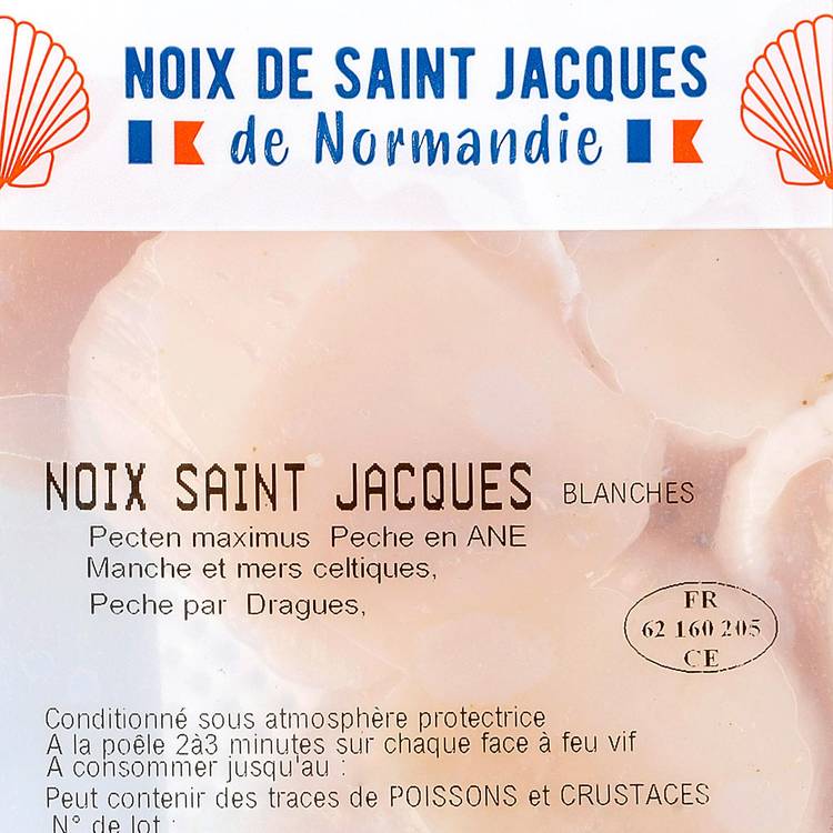 Les Noix de Saint-Jacques blanches de Normandie - 2