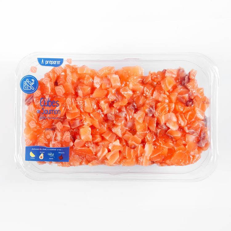 Les Cubes de saumon pour tartare - 2