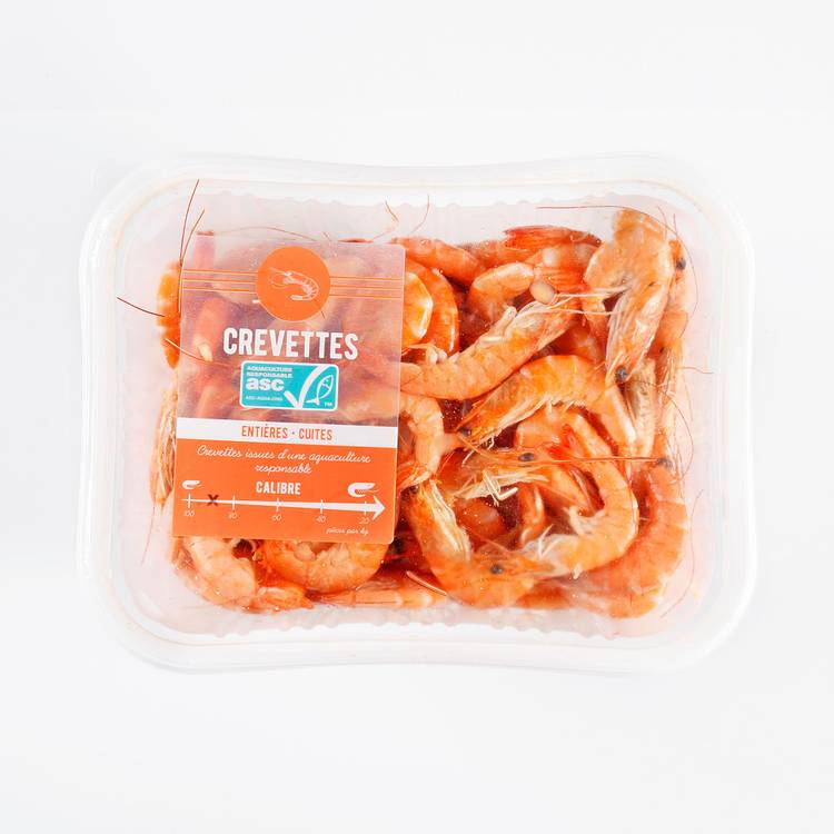Les Crevettes cuites 80/100 - 2