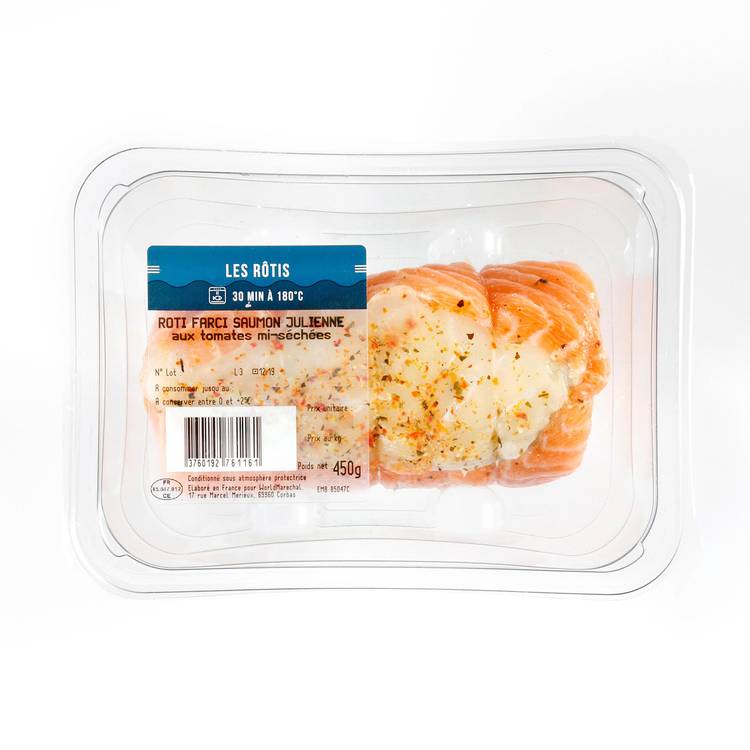 Le Rôti de saumon et poisson blanc - 2