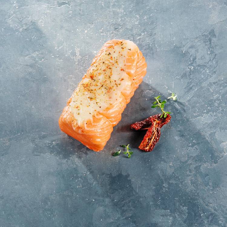 Le Rôti de saumon et poisson blanc
