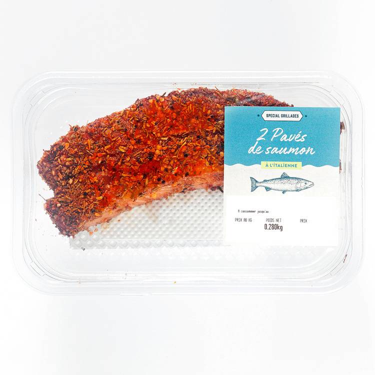Le Pavé de saumon topping italien - 3