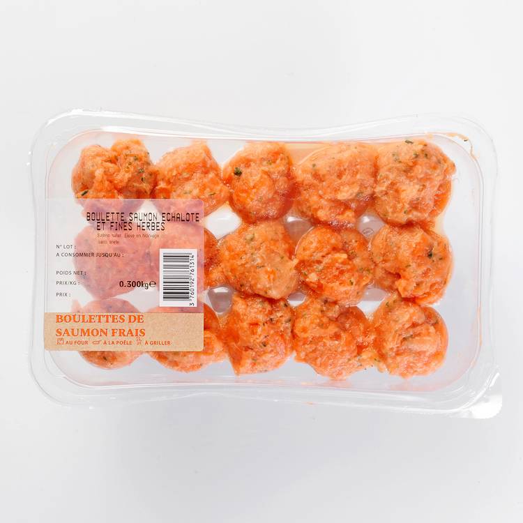 Les Boulettes de saumon aux échalottes et fines herbes - 3