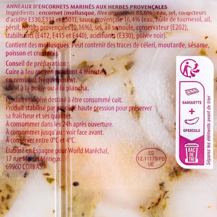 Les Anneaux d'encornet à la provençale - 3