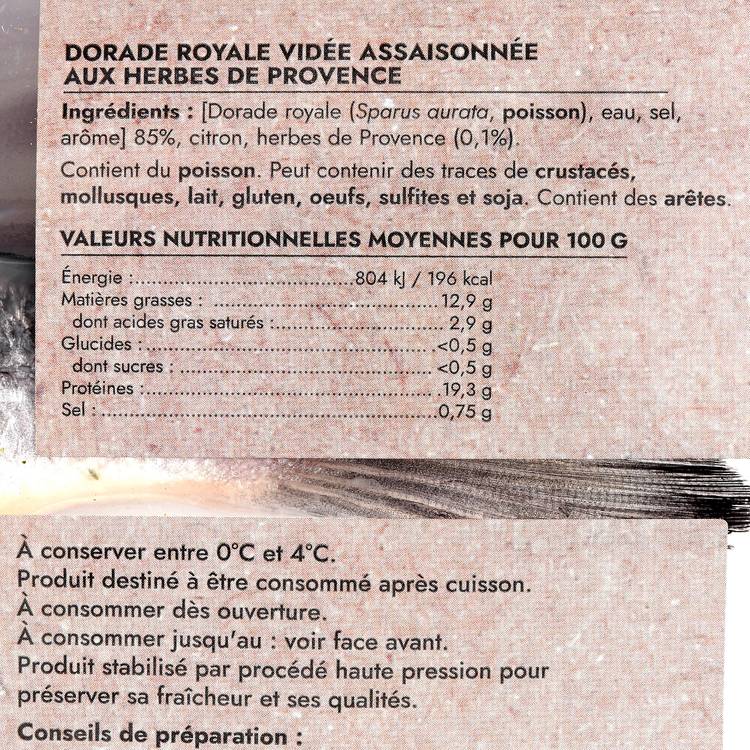 La Daurade royale à la méditerranéenne - 3