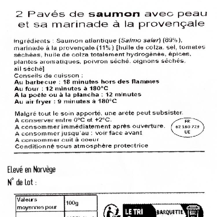 Le Pavé d'espadon mariné à la provençale - 3