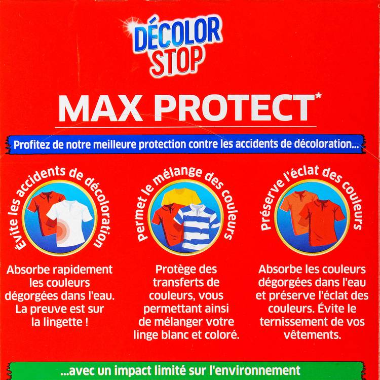 Les Lingettes anti-décoloration max protect "Décolor Stop" - 2