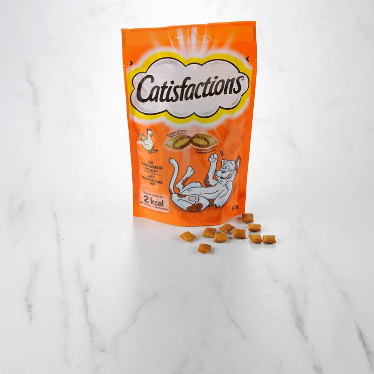 Friandises au poulet pour chat  "Catisfactions"