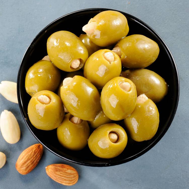 Les Olives farcies aux amandes - 1
