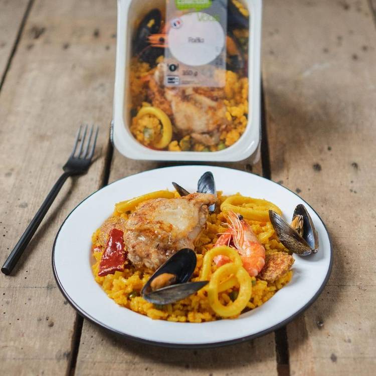 La Paella au poulet, chorizo et fruits de mer 350g - 2