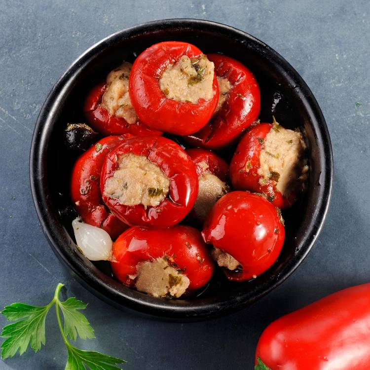 Les Minis poivrons garnis au thon 150g