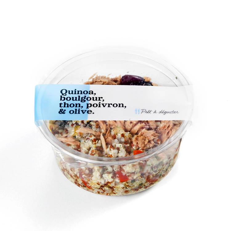 La Salade de quinoa, boulgour, thon, poivron grillé 230g - 2