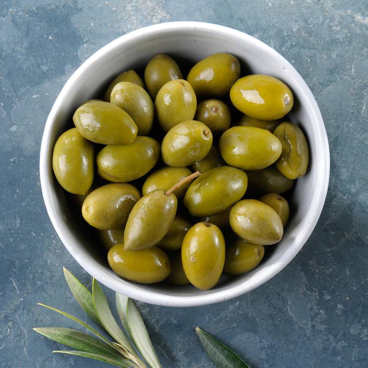 Les Olives vertes Picholine entières natures - 1