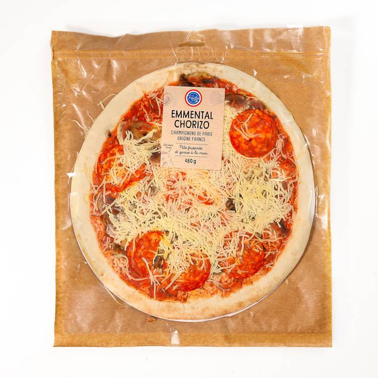 La Pizza fraîche chorizo & champignons 480g - 2