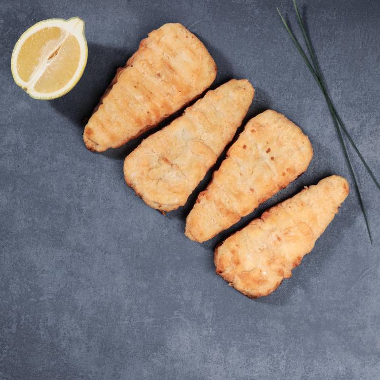 Les Filets de cabillaud Fish & Chips x4 440g "La cuisine du poissonnier" - 1