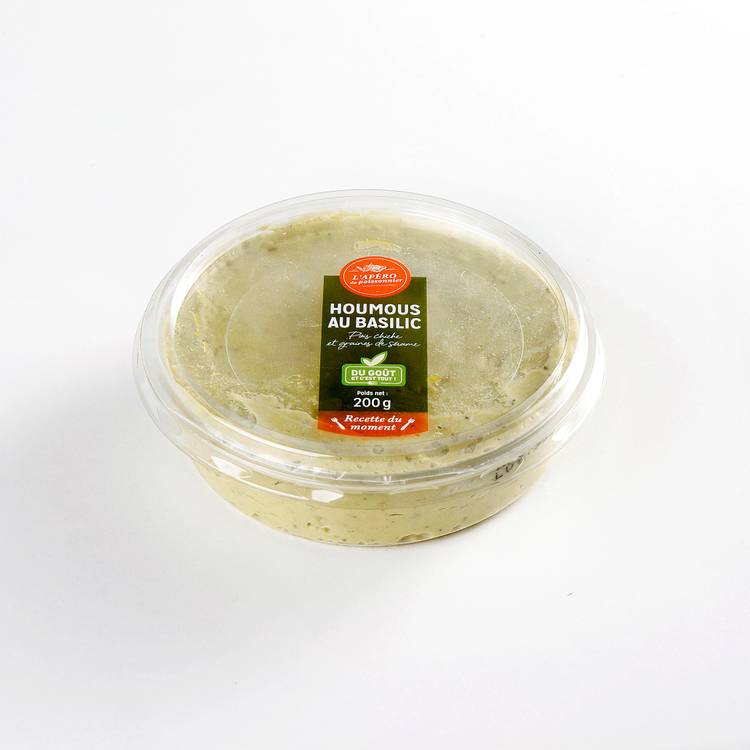Le Houmous au basilic, pois chiche et graines de sésame - 2