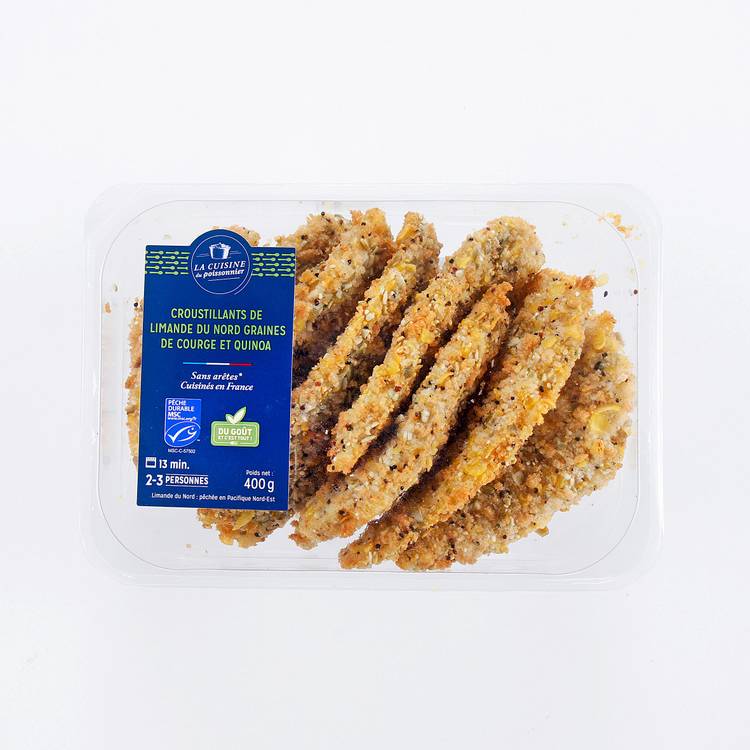 Les Croustillants de limande, quinoa & graines de courges 350g - 2