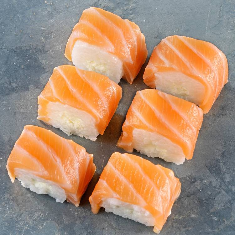 L'Assortiment california saumon fromage par 6 pièces