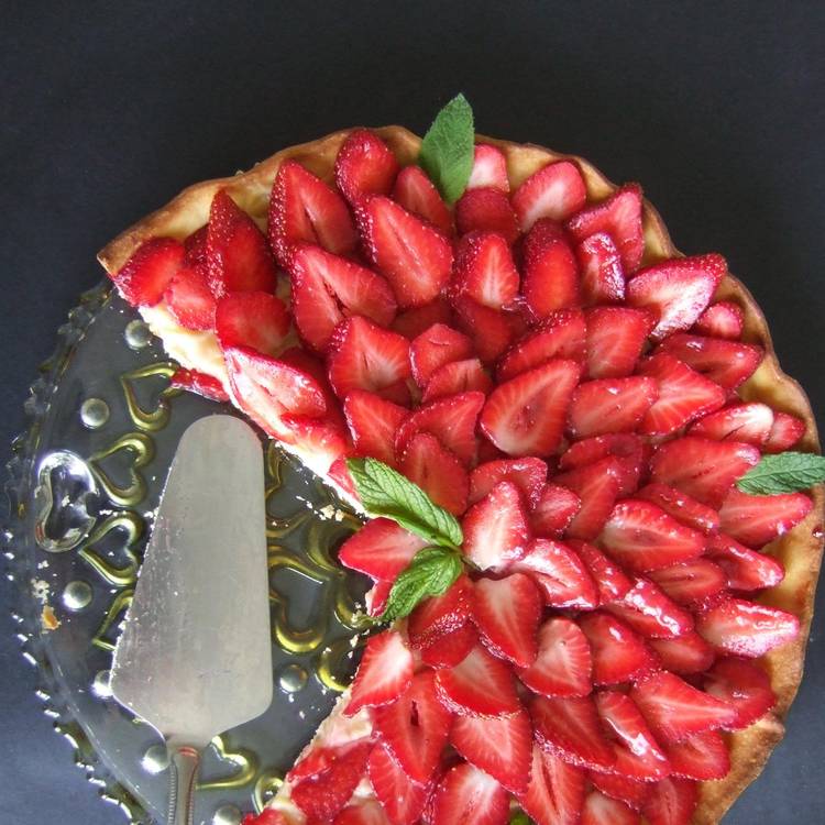 Tarte aux fraises - 1