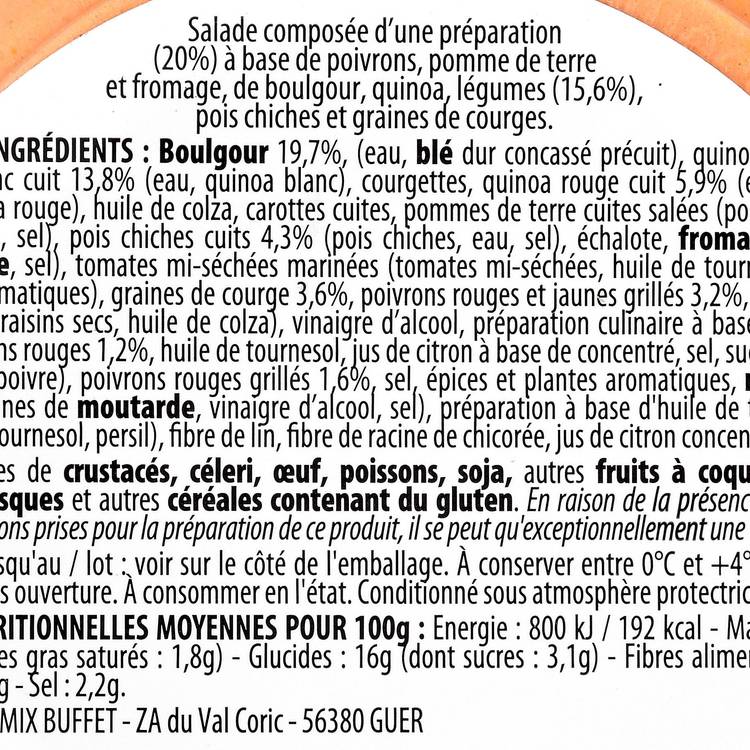 La Quinoa avec graines de courges et tartinable poivron - 3