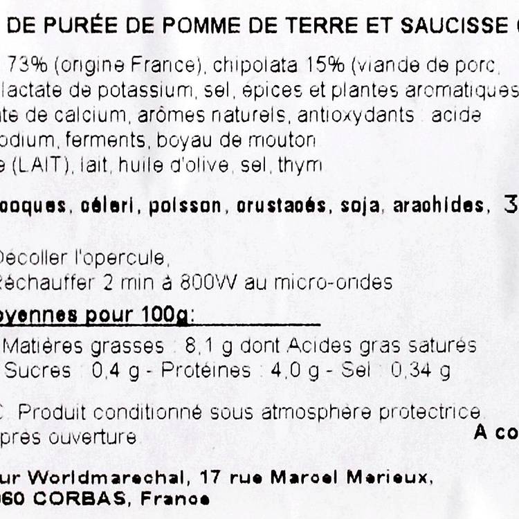 La Saucisse et sa purée fondante - 3