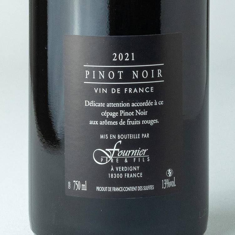 Le Pinot noir "Domaine Fournier" Mmm - 2