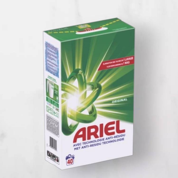 La Lessive en poudre "Ariel"