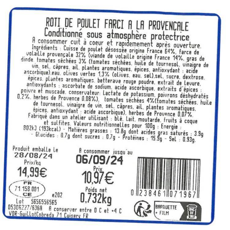 Le Rôti de poulet à la provençale - 2