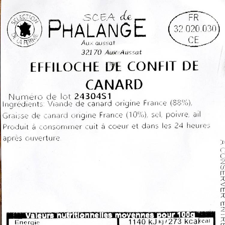 L'Effiloché de confit de canard du Sud-Ouest - 3