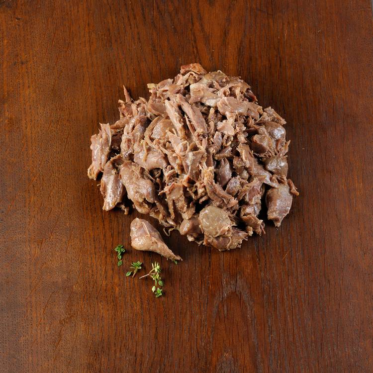 L'Effiloché de confit de canard du Sud-Ouest