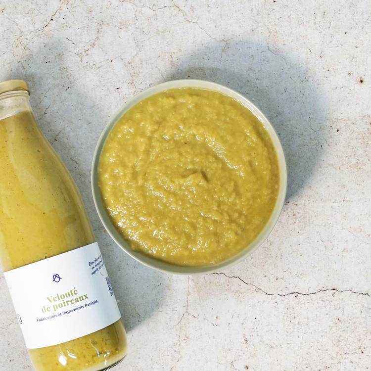 Le Velouté de poireaux des Charentes BIO