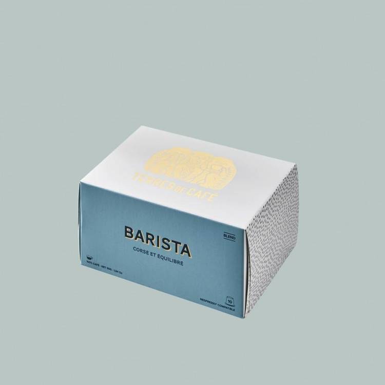 Le Barista BIO - 10 capsules de 5,5g de café (55g) - 2