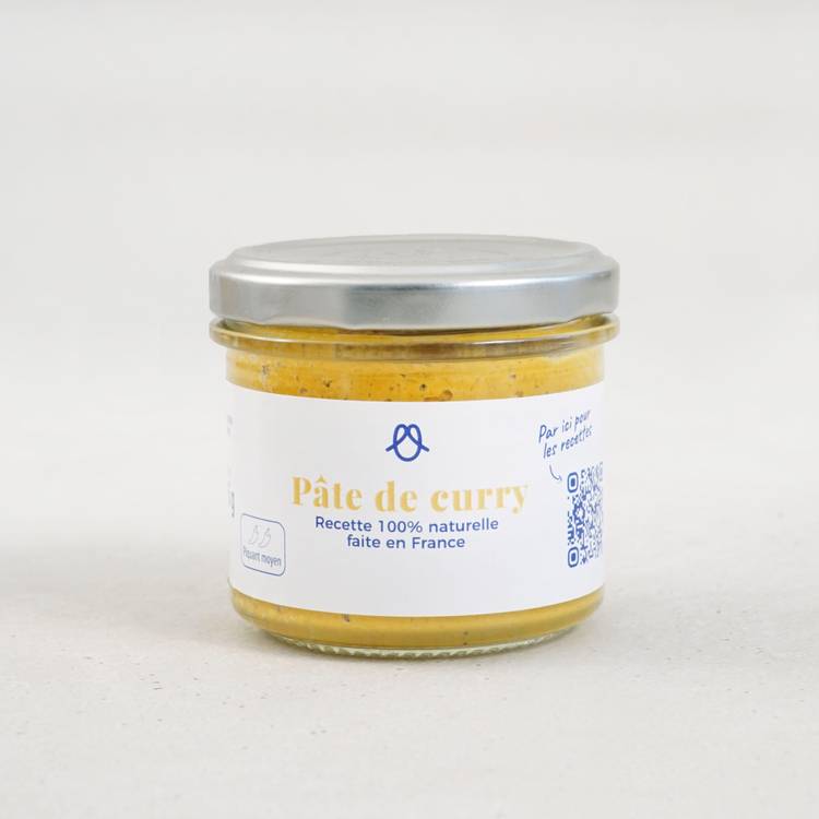 La Pâte de curry jaune BIO - 2