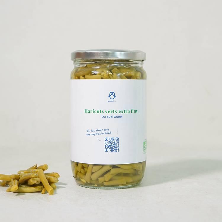 Les haricots verts en bocal BIO - 2
