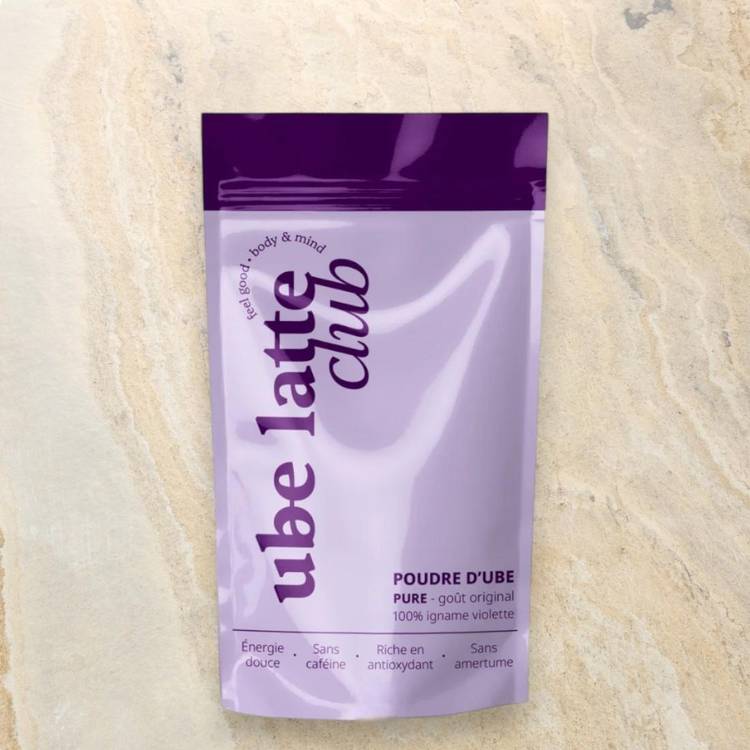 La Poudre ube latte premium