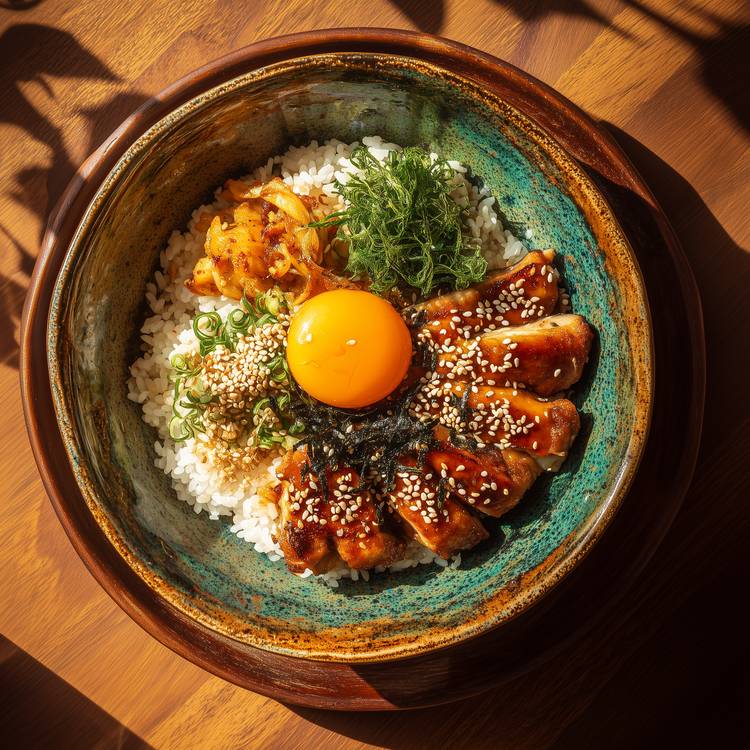 Le Donburi au poulet