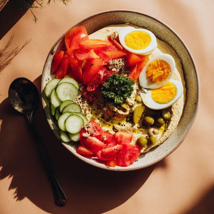 Le Houmous bowl protéiné