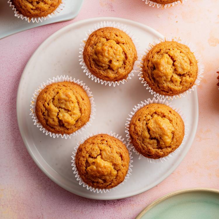 Les Muffins aux carottes et noisettes